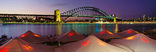 Opera Bar Sunset Sydney Harbour Bridge