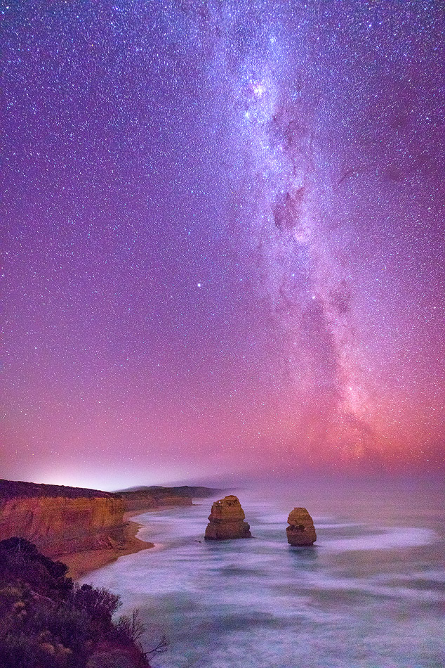 12 Apostles Milky Way Photo