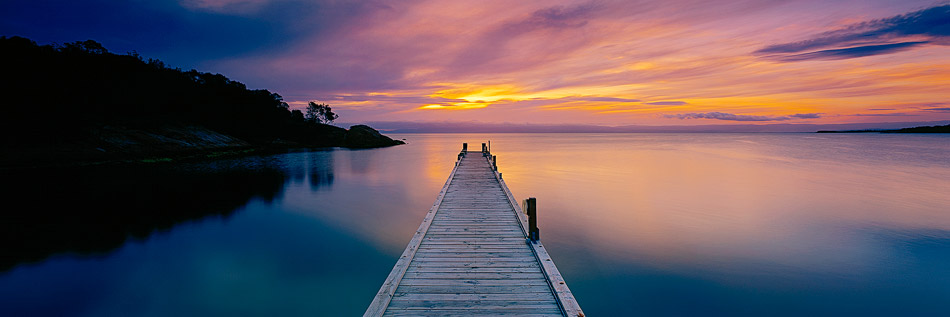Coles Bay Jetty Photograph