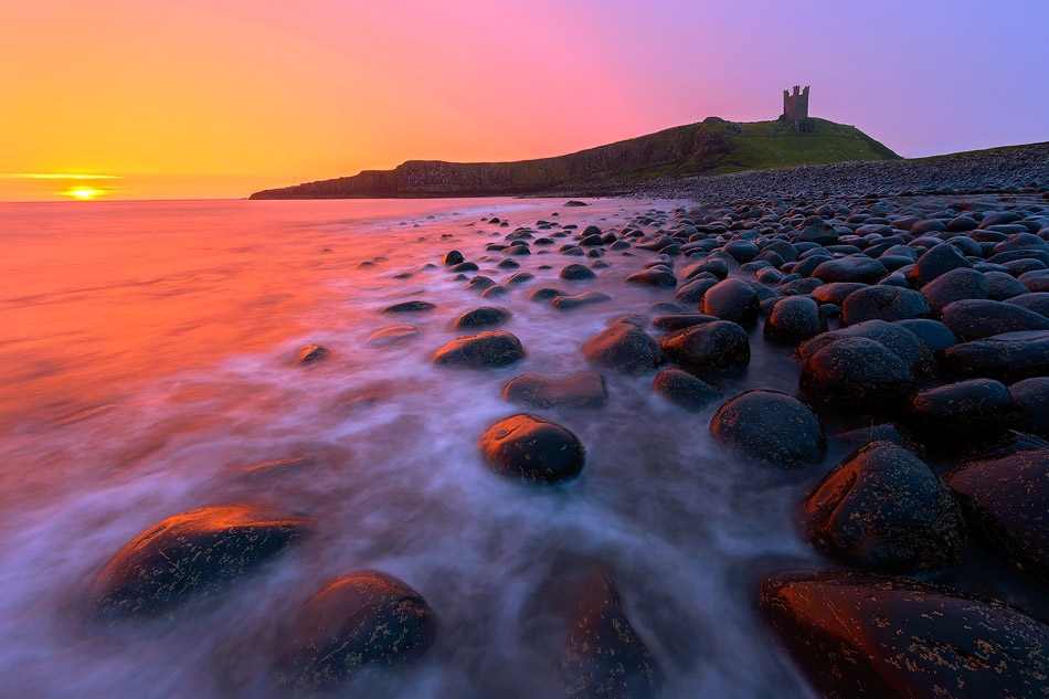 Dunstanburgh Castle Sunrise Photos