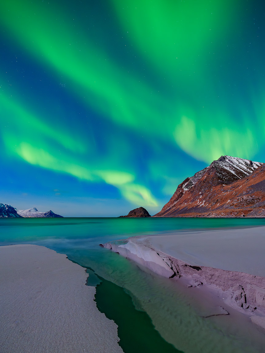 Northern Lights Photo Lofoten Islands