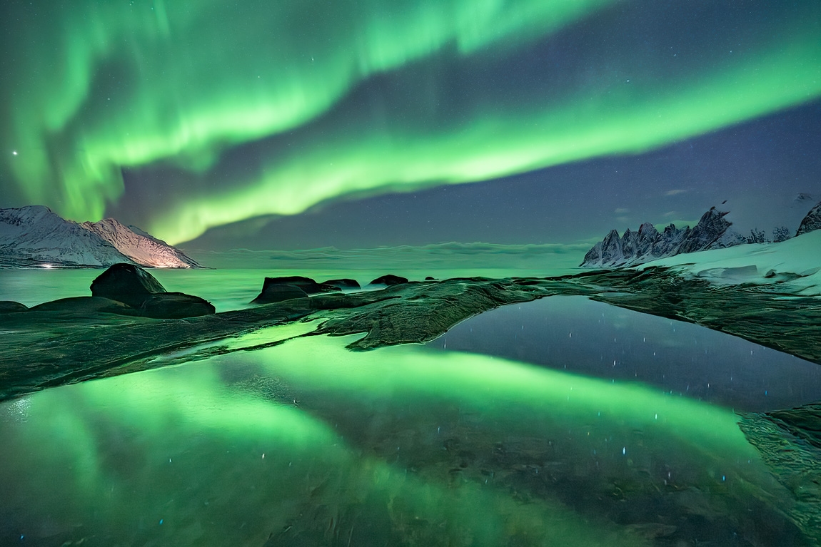 Senja Northern Lights Tungeneset