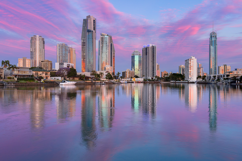 Surfers Paradise Sunset Photo