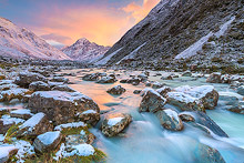 Mount Cook Sunrise Photos