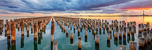 Princes Pier Sunset Photo